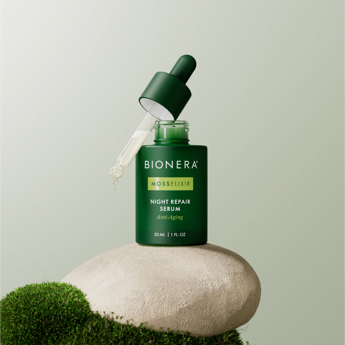 Bionera MossElixir Night Repair Serum